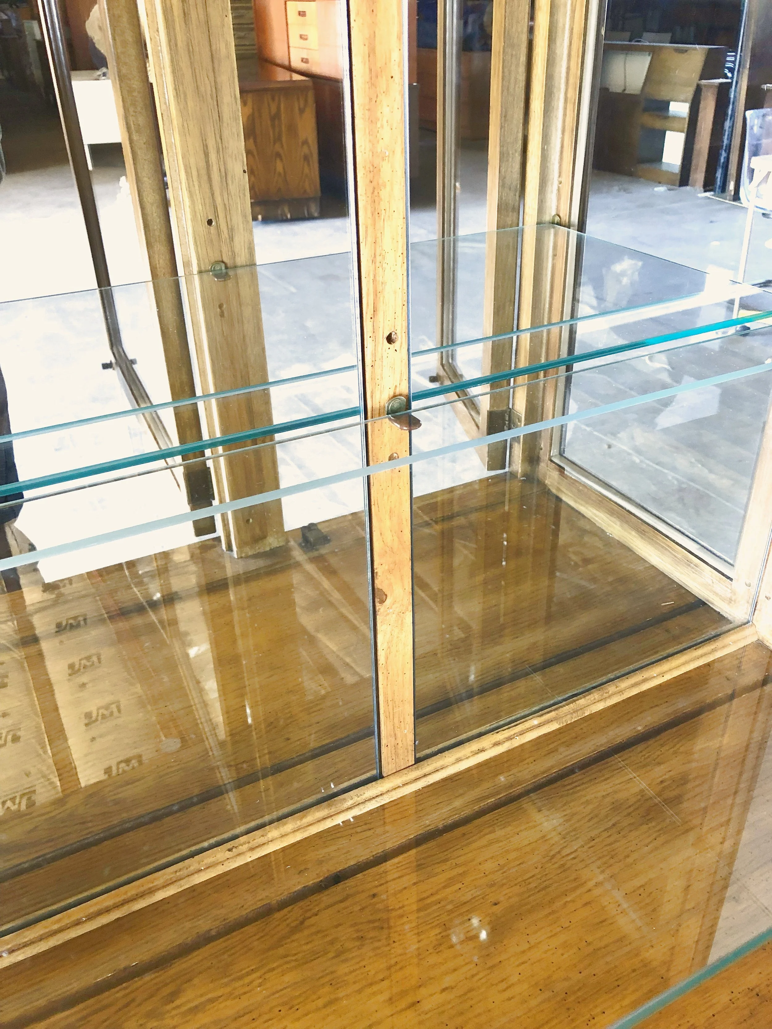 Vintage 1980s Drexel Heritage China Cabinet — APV Modern